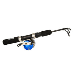 Blue Ice Fishing Rod & Reel Combo