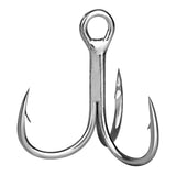3X Reinforced Treble Hook with Blood Grooves