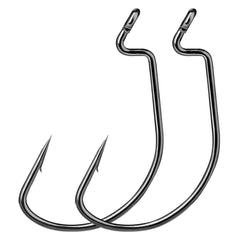 2X Reinforced Wide Belly Offset Soft Bait Hook