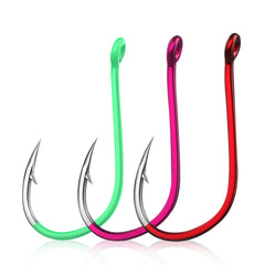 3X Heavy-Duty Saltwater Glow Live Bait Hook