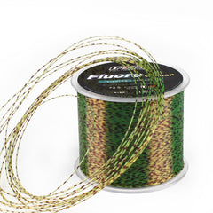130yds/120m Camo Color-Changing Fluorocarbon Line