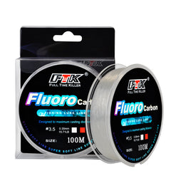 110yds丨100m Fluorocarbon Line Main & Leader