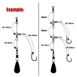 Tandem Hook Rig Line Separator