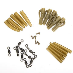 30 Pcs Carp Fishing Lead Clip Kit