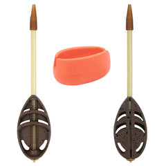 2+1 In-Line Flat Method Fishing Feeder