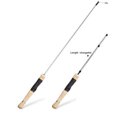 Natural solid tip 4 pieces Casting trip fishing rod