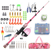 Kids' Portable Fishing Rod Kit