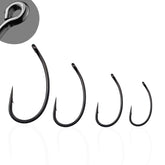 Small Curved Shank Tube-Mounted Fishing Hook
