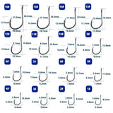 High-Carbon Steel Iseni Hook with Ringed Eye