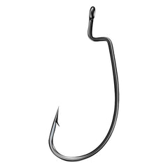 Offset Triangular Point Curved Shank Worm Hook (Soft Bait Hook)