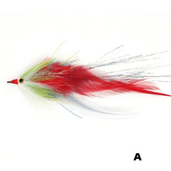 Colorful Feather Baitfish Streamer (2/0)