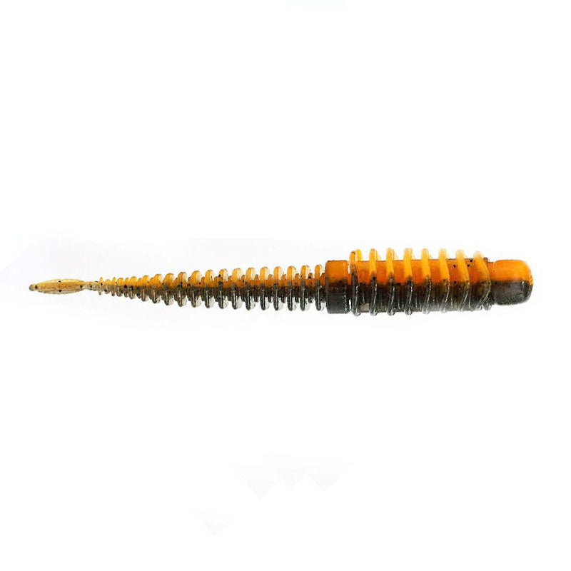Reverse-Threaded_Dancing_Worm_Floating_Soft_Bait-orange-black