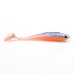 T-Tail Frog Soft Bait – Lifelike Frog-Style Swimbait-orange-blue