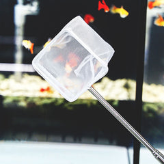 3D Mini Foldable Fishing Dip Net for Small Fish Portable,Stretchable and Durable Micro Net