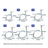 High Carbon Tube-Eye Saltwater Circle Hook