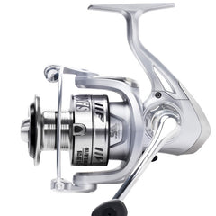 Metal Spinning Reel with Drag Button