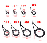 6#-30# Ceramic High-Carbon Steel Guide Rings for DIY