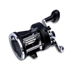 Black Metal Trolling Reel (Right/Left-Hand Models  Freshwater/Saltwater)