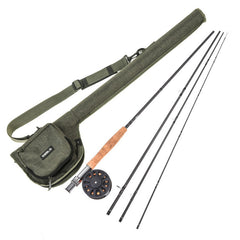 4 pieces Fly Fishing Rod Set