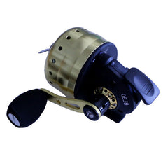 Baitcasting-Style Enclosed Internal Line Spincasting Reel