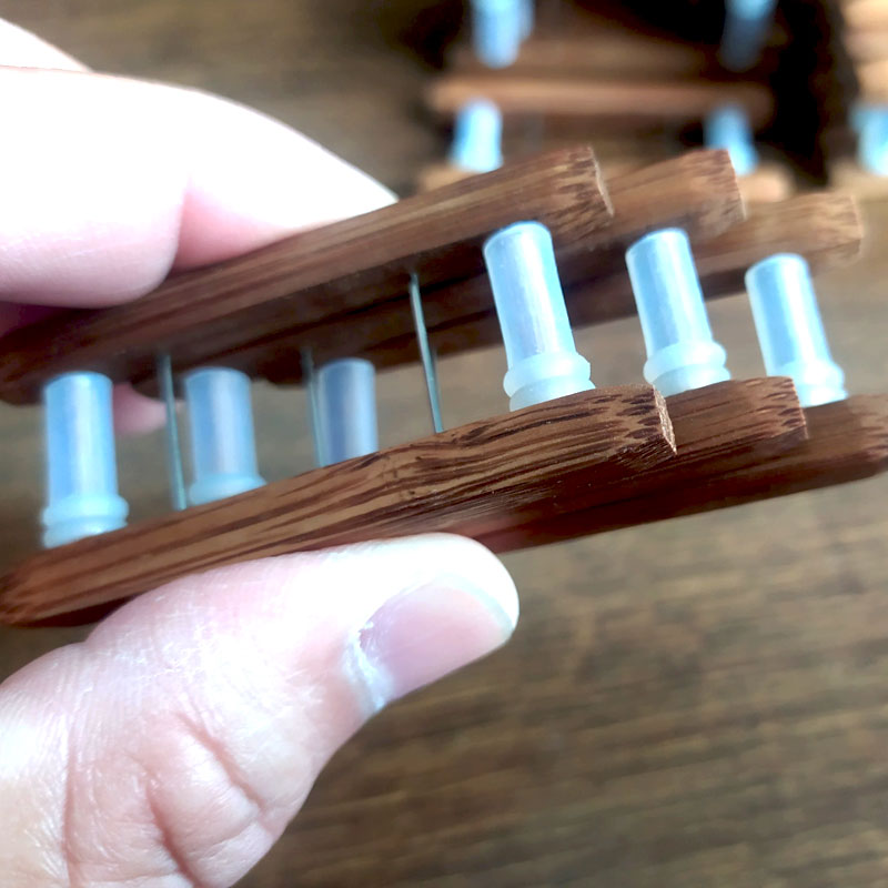 Handmade Bamboo Fishing Rig Line Storage for Micro Fishing 1 Piece