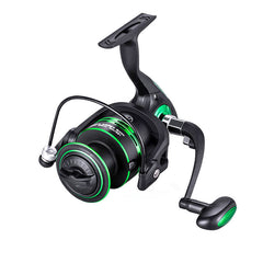 Dual-Spool Green Spinning Reel