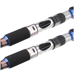 3-piece Portable Saltwater Boat Pole Trolling Rod