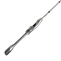 Punk-style Silver Spinning Fishing Rod