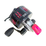 Black-White Enclosed Internal Line Spincasting Reel