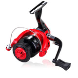 Red Metal Movement Spinning Reel