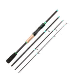 4-Piece Portable Travel Spinning Rod