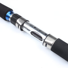 3-piece Portable Saltwater Fishing Boat Trolling Rod