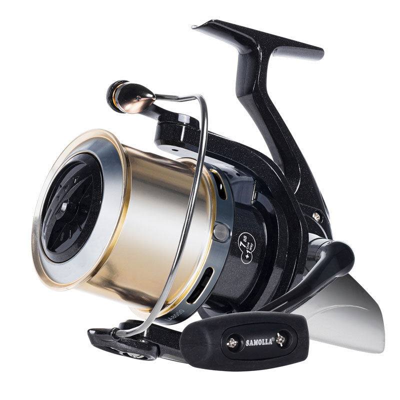 Dense Line Lay Worm Shaft Carp & Catfish Long-Distance Casting Spinning Reel