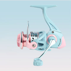 Macaron Color Scheme Gap-Free Freshwater Spinning Reel