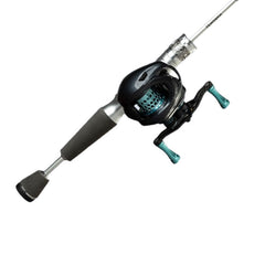 Punk-style Silver Casting Fishing Rod Combos