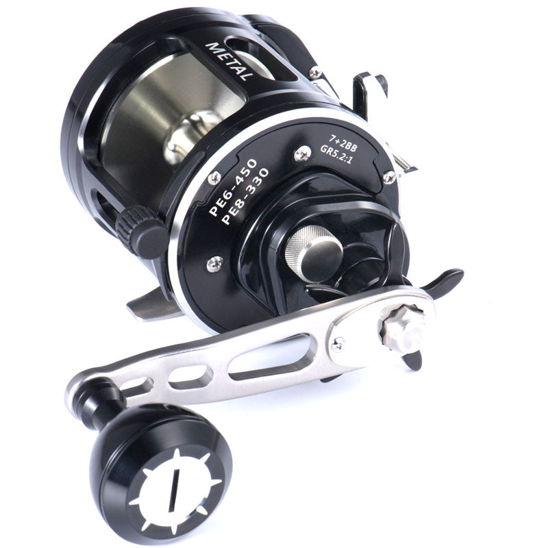 Patented Boat Trolling Reel (Deep-Sea/Inshore Saltwater Trolling)