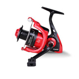 Red Metal Movement Spinning Reel