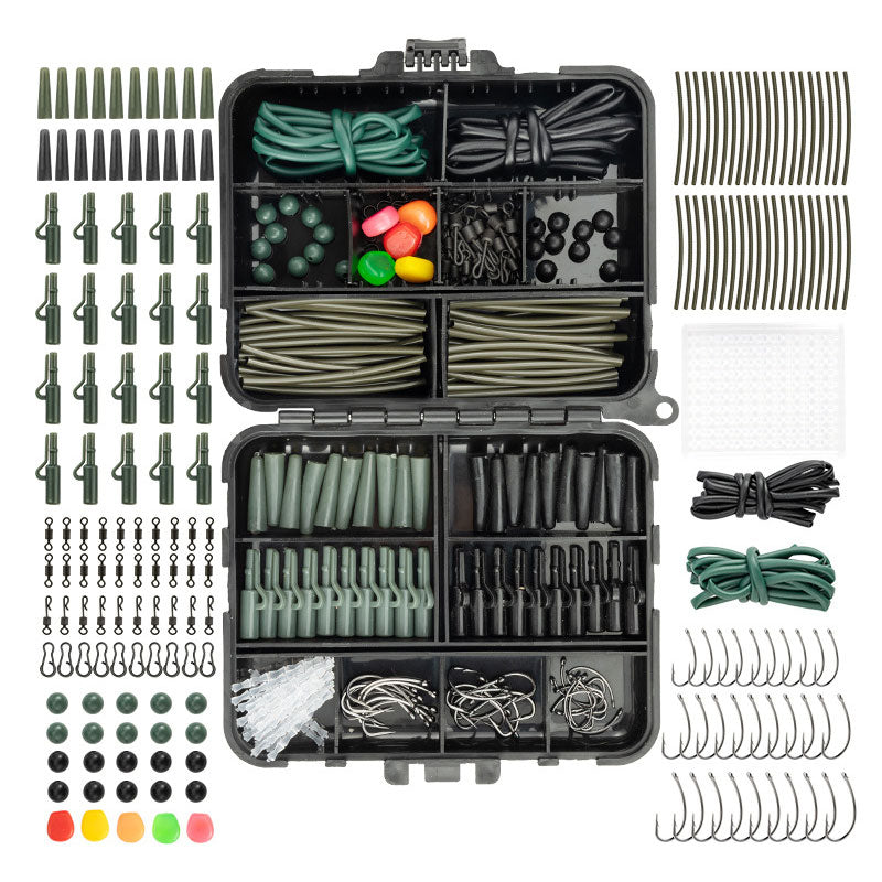 277 Pieces Big Carp Fishing Rig Kit with Case