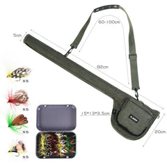 4 pieces Fly Fishing Rod Set