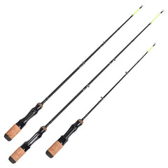 One Piece Flat Ice Fishing Rod