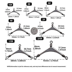 Triangular Frame Figure 8 Swivel
