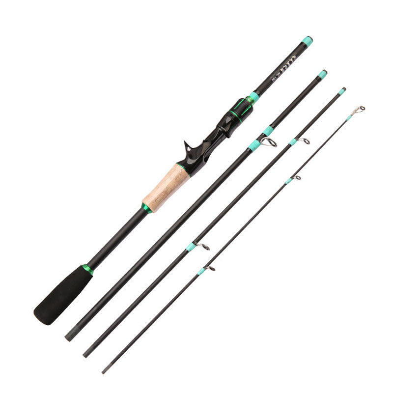 4-Piece Portable Travel Casting Rod