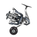 Snake Pattern Metal Spinning Reel