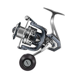 Snake Pattern Metal Spinning Reel