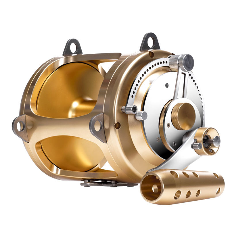 Full Metal CNC Drum Reel for Deep-Sea Trolling