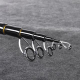 Mini Telescopic Carbon Saltwater Spinning Rod