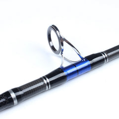 3-piece Portable Saltwater Fishing Boat Trolling Rod