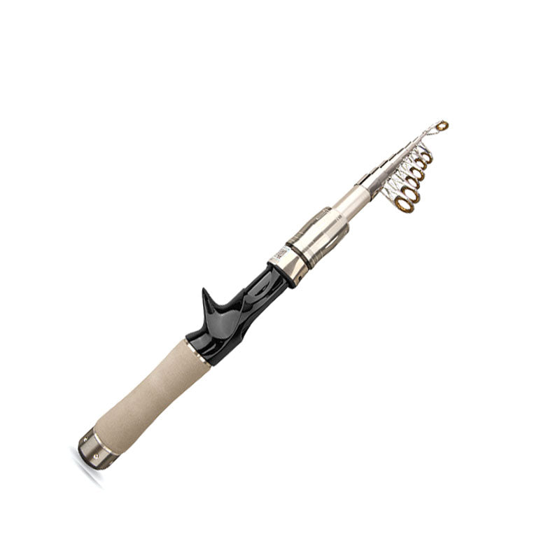Ultra-short Portable Telescopic  Casting Travel Rod