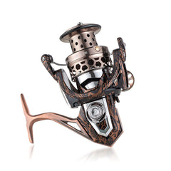 Bronze Finish Lightweight Metal Spinning Reel