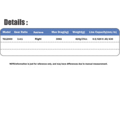 8+1 BB Large Capacity 12000 Trolling Reel